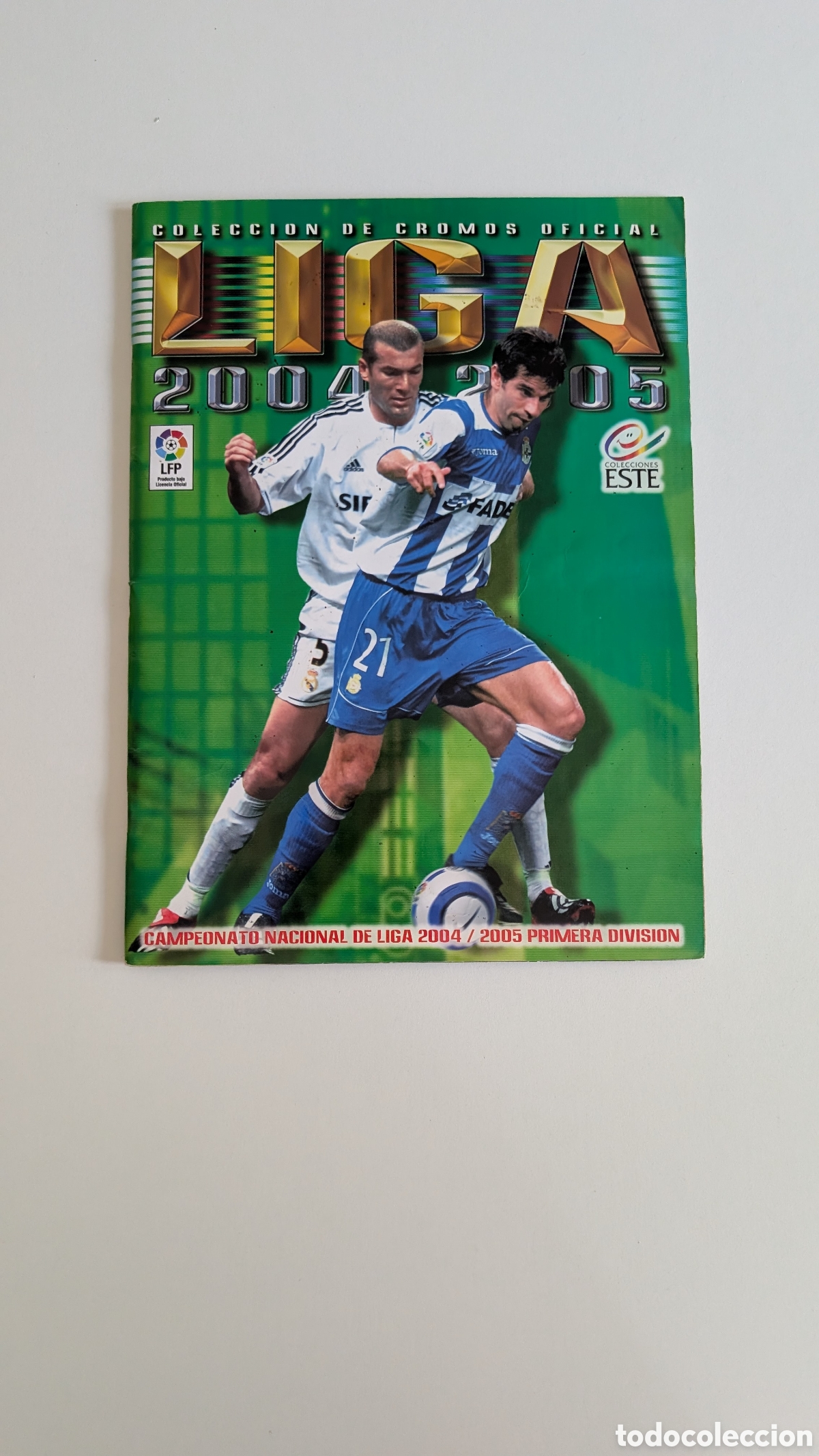 Cromos de f&uacute;tbol: ALBUM INCOMPLETO LIGA ESTE 2004/05 04 05 CON BASTANTES CROMOS Y 22 FICHAJES BUEN ESTADO