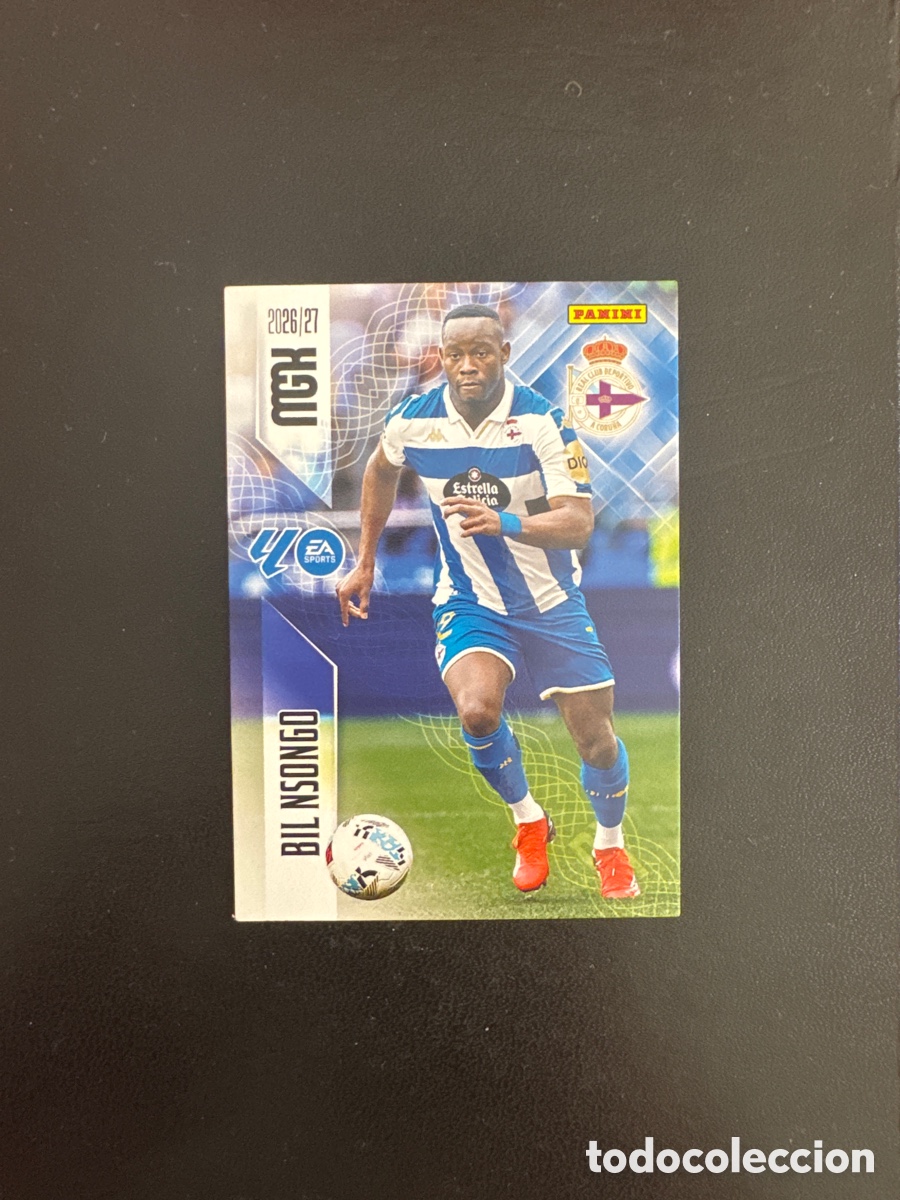 Cromos de f&uacute;tbol: BIL NSONGO DEPORTIVO DE LA CORU&Ntilde;A NUMERO 144 MEGACRACKS 2026 2027