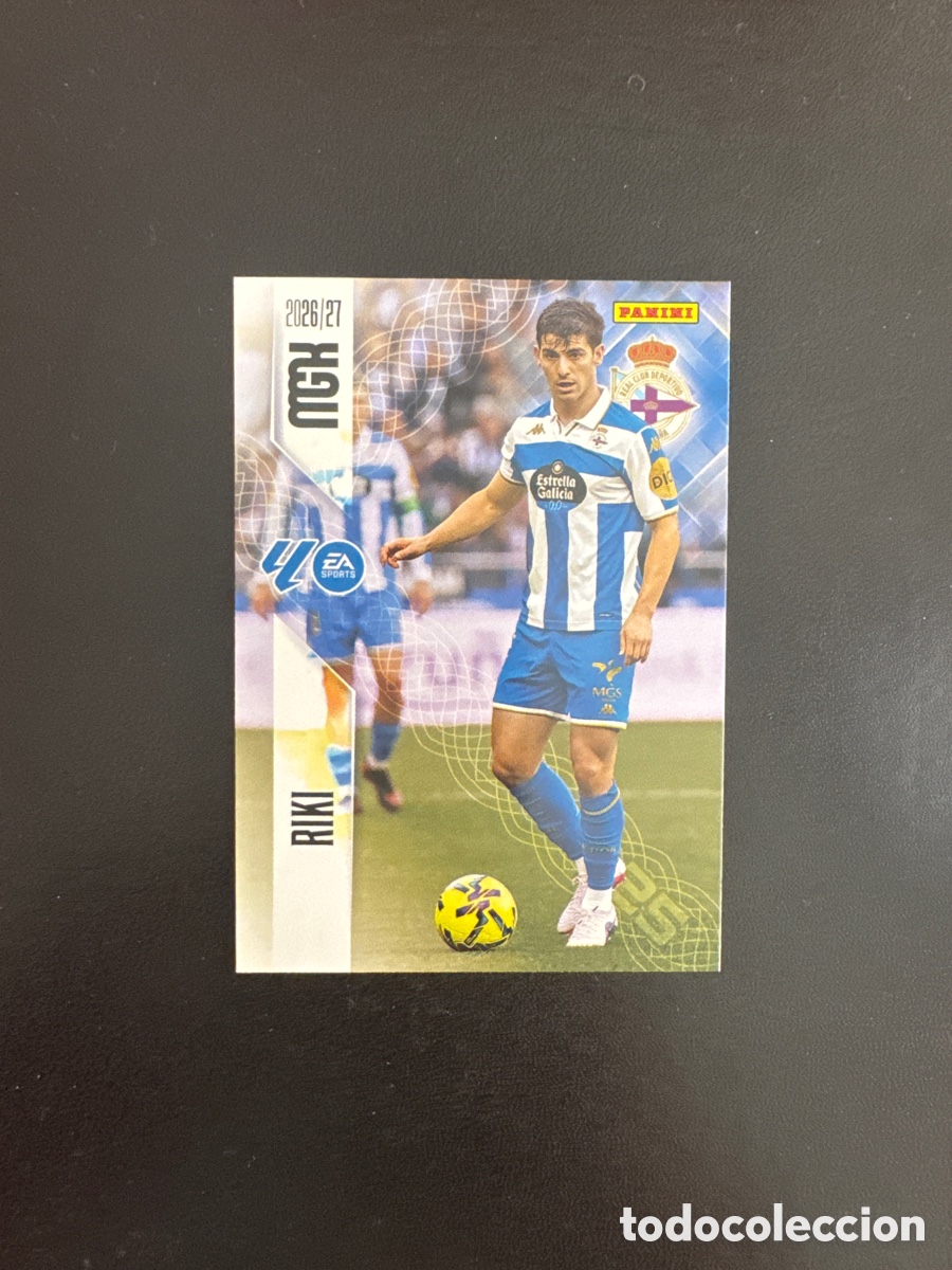 Fu&szlig;ball-Sticker: RIKI DEPORTIVO DE LA CORU&Ntilde;A NUMERO 137 MEGACRACKS 2026 2027