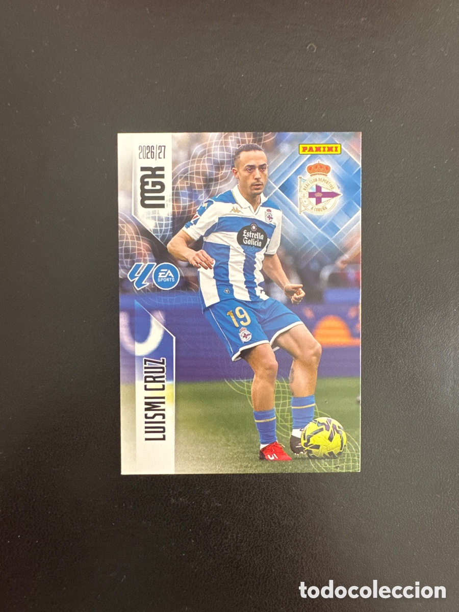 Fu&szlig;ball-Sticker: LUISMI CRUZ DEPORTIVO DE LA CORU&Ntilde;A NUMERO 140 MEGACRACKS 2026 2027