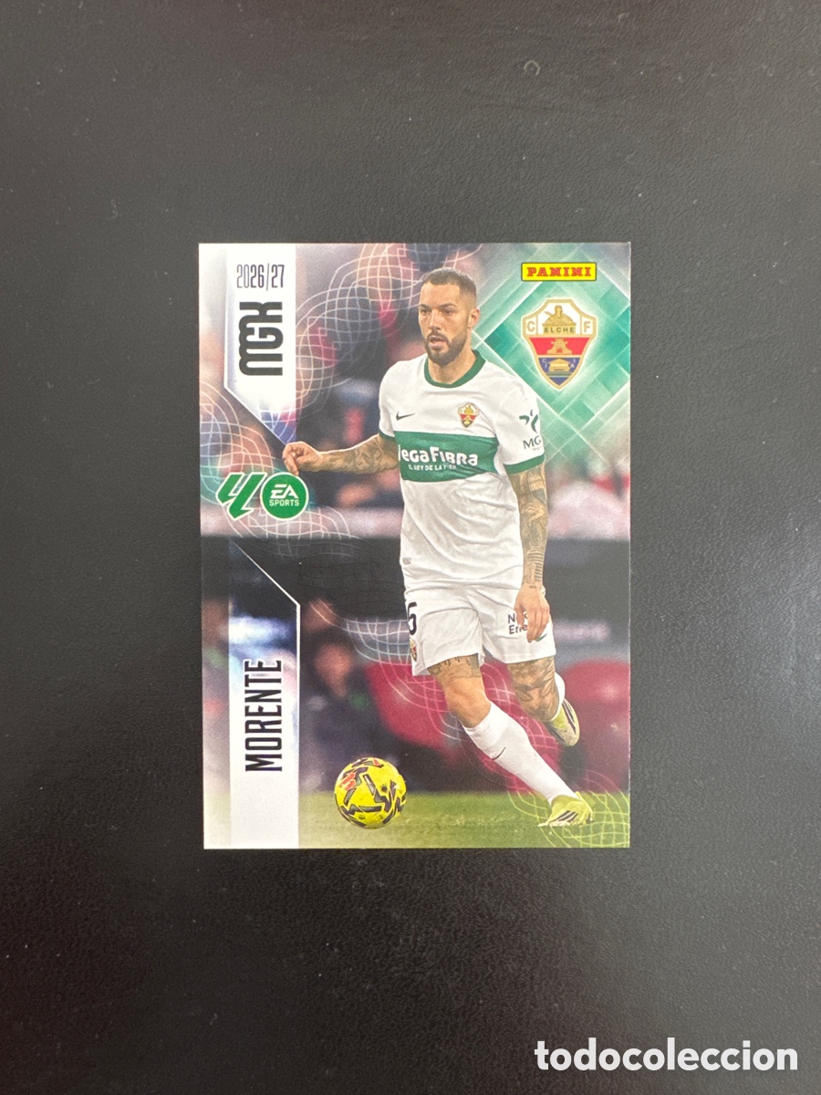 Fu&szlig;ball-Sticker: MORENTE ELCHE NUMERO 158 MEGACRACKS 2026 2027