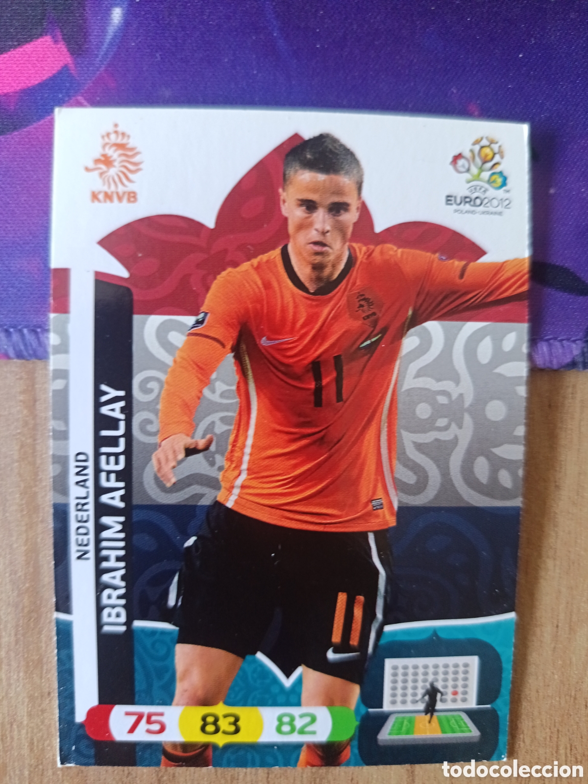 Cromos de f&uacute;tbol: Afellay UEFA EURO 2012 EURO2012 POLONIA UCRANIA ADRENALYN XL PANINI