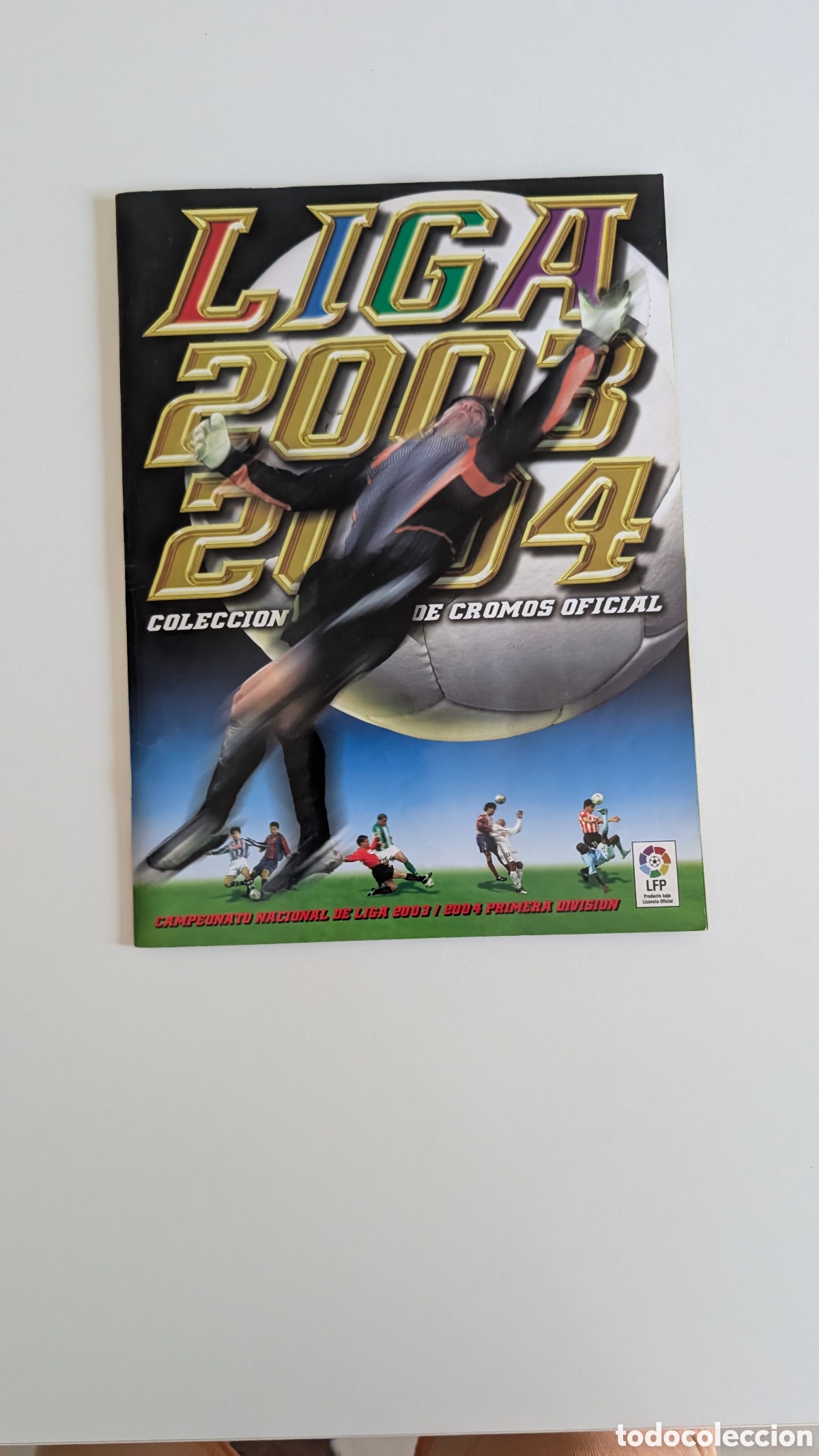 Cromos de f&uacute;tbol: ALBUM LIGA ESTE 2003/04 03 04 CON BASTANTES CROMOS EN BUEN ESTADO