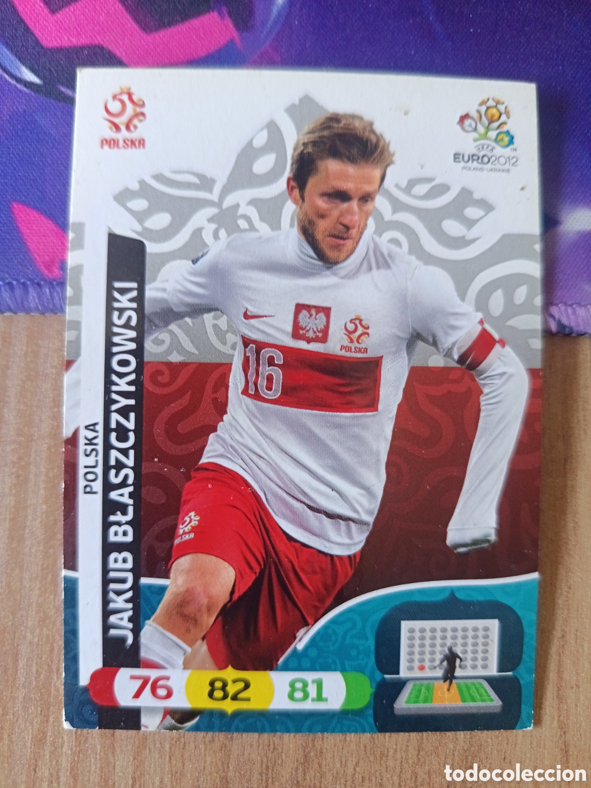Cromos de f&uacute;tbol: Jakub UEFA EURO 2012 EURO2012 POLONIA UCRANIA ADRENALYN XL PANINI