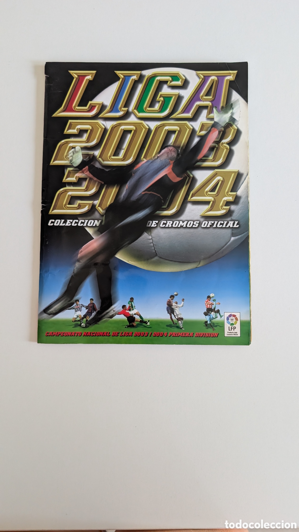 Cromos de f&uacute;tbol: ALBUM LIGA ESTE 2003/04 03 04 CON BASTANTES CROMOS EN BUEN ESTADO