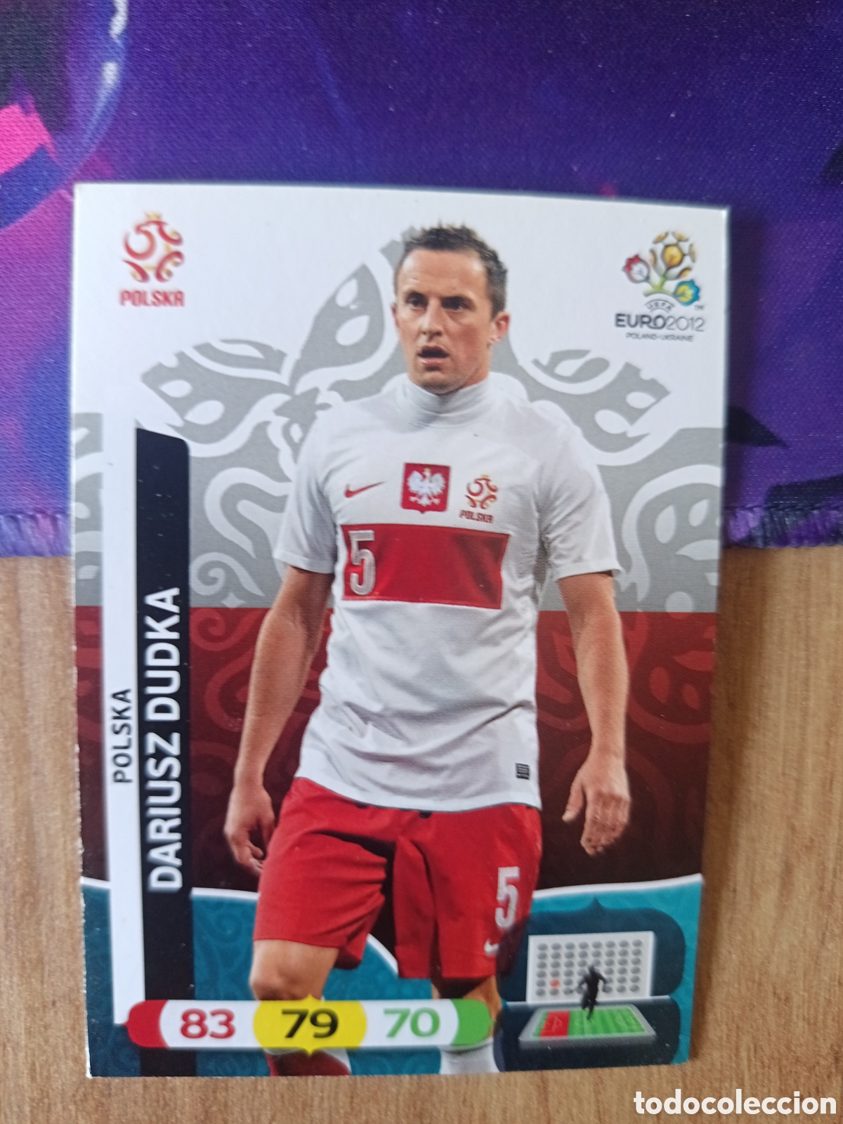 Cromos de f&uacute;tbol: Dudka UEFA EURO 2012 EURO2012 POLONIA UCRANIA ADRENALYN XL PANINI