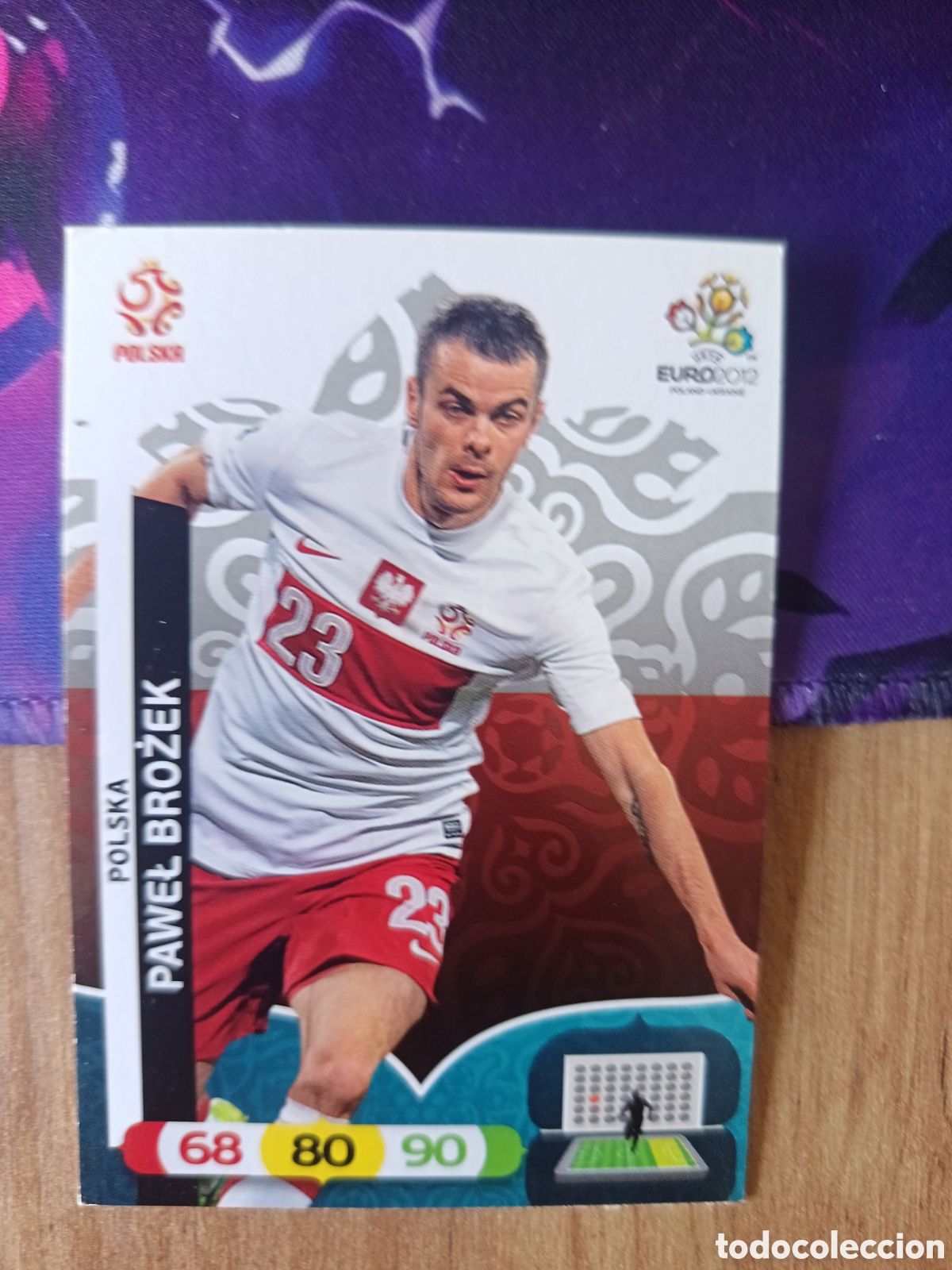 Cromos de f&uacute;tbol: Pawel UEFA EURO 2012 EURO2012 POLONIA UCRANIA ADRENALYN XL PANINI