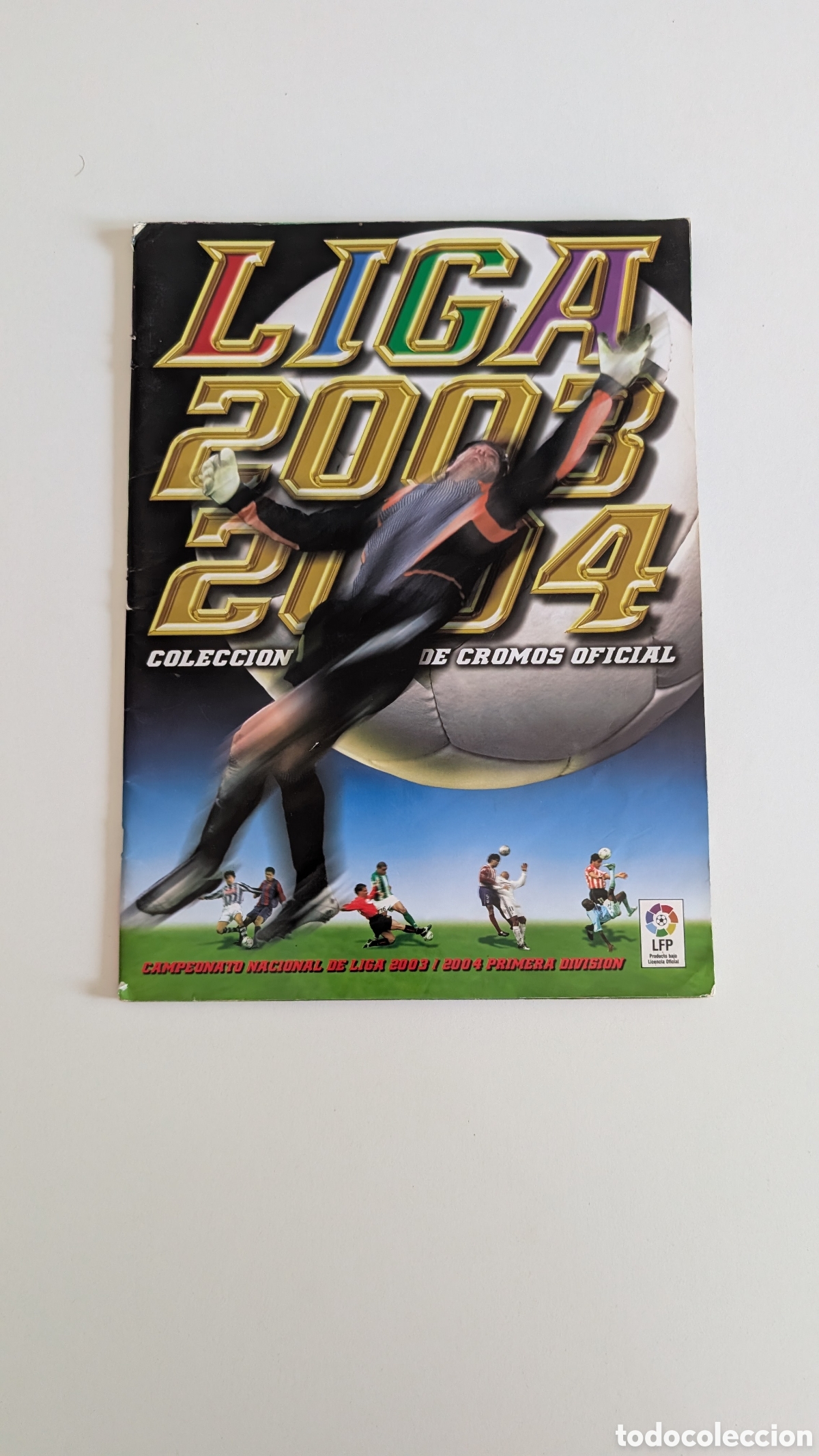 Cromos de f&uacute;tbol: ALBUM INCOMPLETO LIGA ESTE 2003/04 03 04 BUEN ESTADO GENERAL