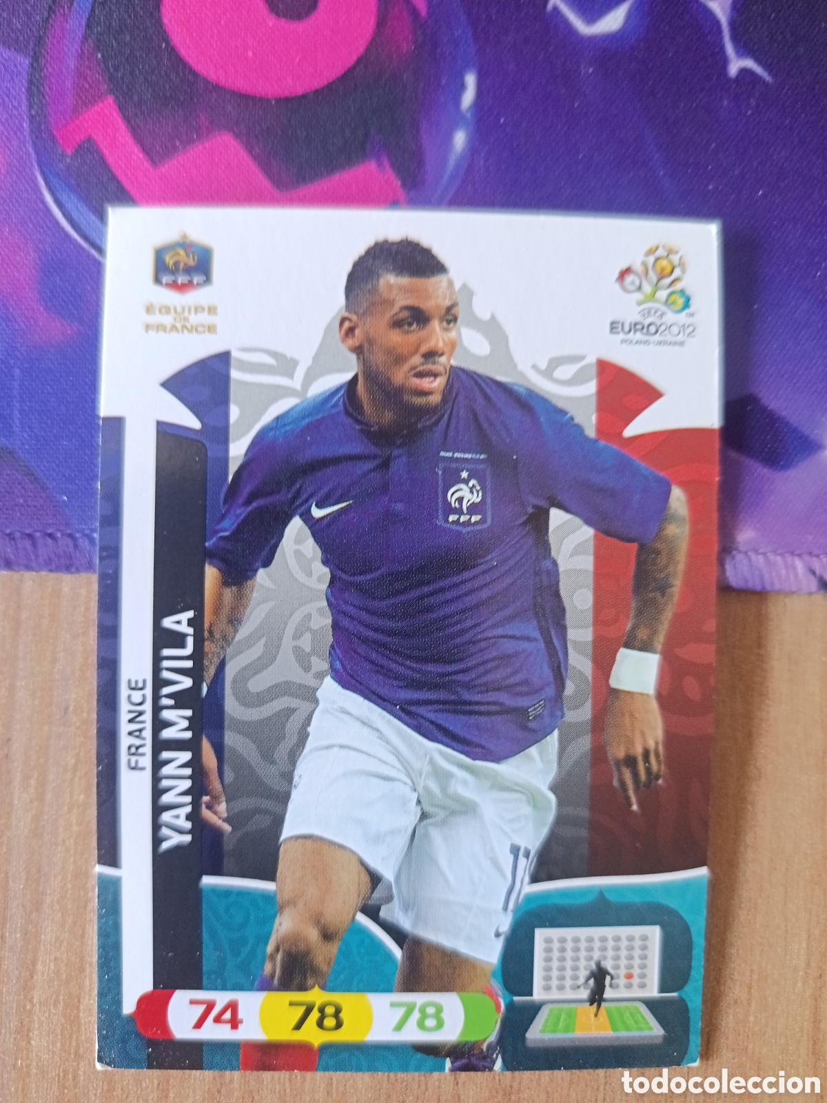 Figurine di Calcio: Yann UEFA EURO 2012 EURO2012 POLONIA UCRANIA ADRENALYN XL PANINI