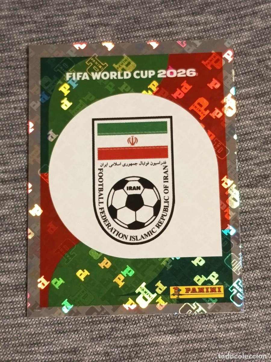 Figurine di Calcio: ESCUDO IRAN IRN 1 STICKER MUNDIAL 2026 PANINI FIFA WORLD CUP NUEVO