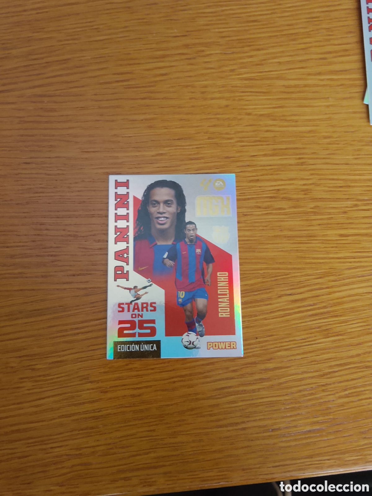 Figurine di Calcio: 436 P RONALDINHO STARS ON 25 POWER MEGACRACKS 26 27 2026 2027 MGK PANINI