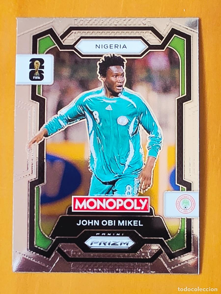 Figurine di Calcio: No. 81 John Obi Mikel, Nigeria, Panini Prizm World Cup 2026 Monopoly Mundial 26