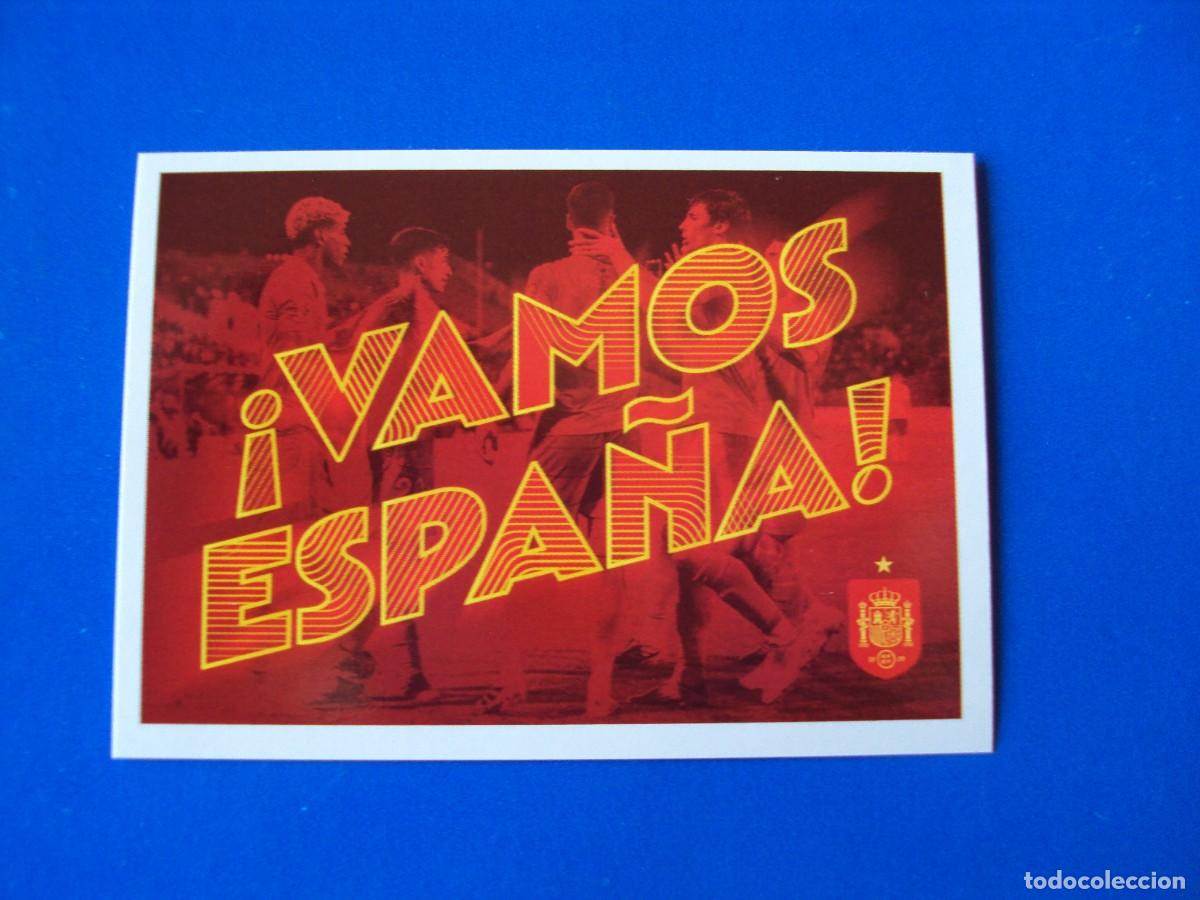 Cromos de Futebol: CROMO 65 VAMOS ESPA&Ntilde;A ESPA&Ntilde;A 2026 CARREFOUR MUNDIAL WORLD CUP SELECCI&Oacute;N ESPA&Ntilde;OLA PANINI NUEVO