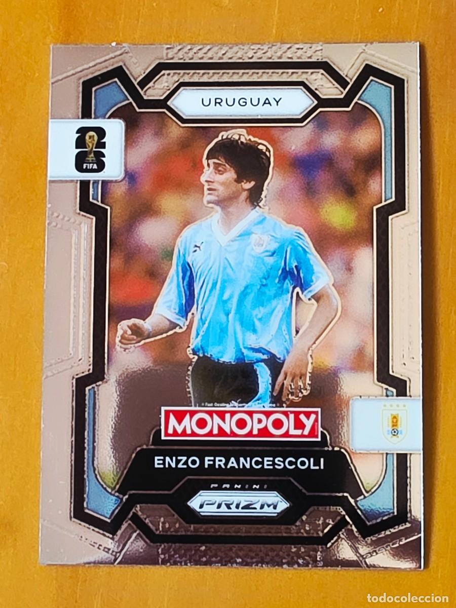 Figurine di Calcio: No. 69 Enzo Francescoli, Uruguay, Panini Prizm World Cup 2026 Monopoly Mundial 26