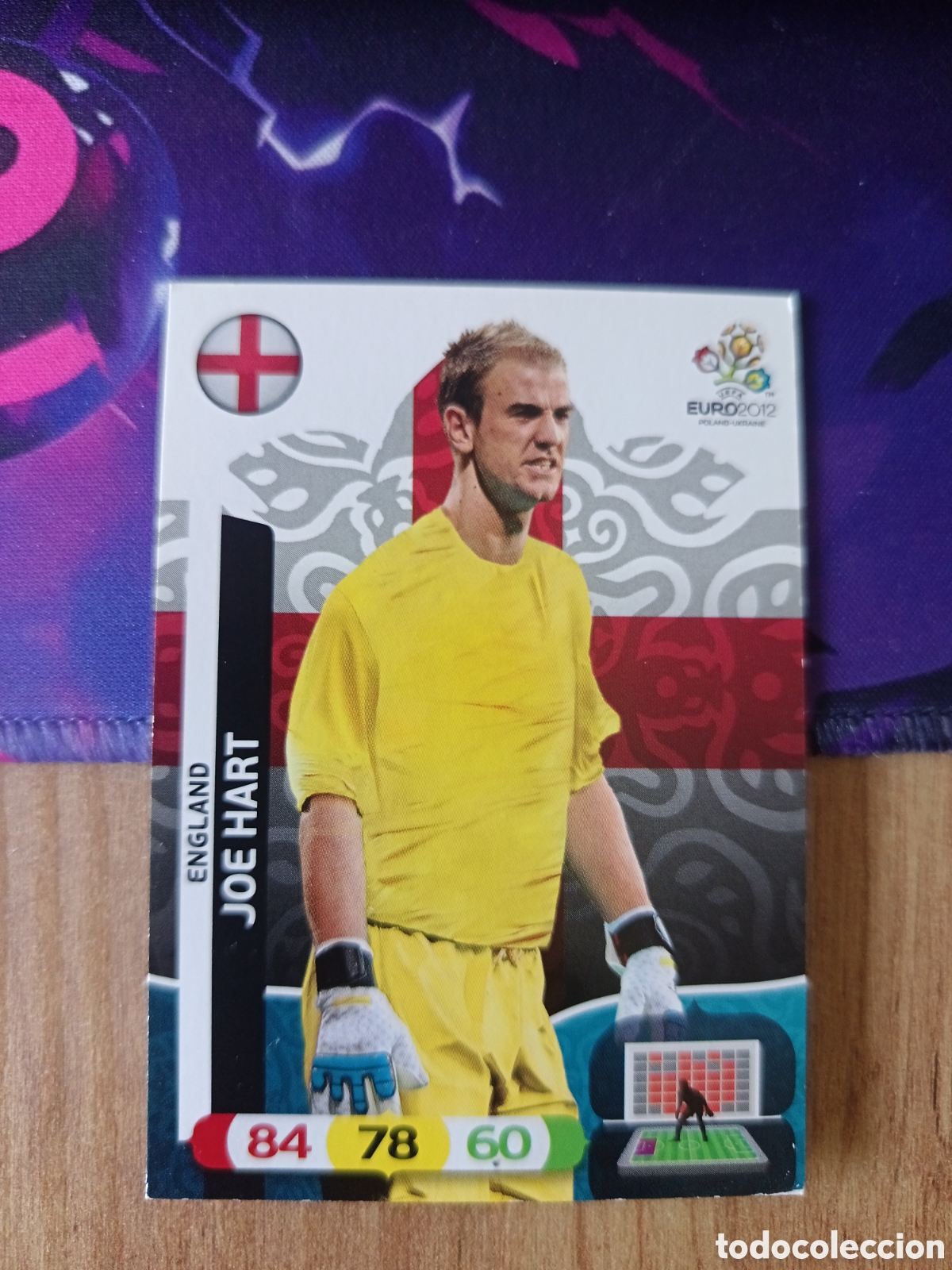 Figurine di Calcio: Joe Hart UEFA EURO 2012 EURO2012 POLONIA UCRANIA ADRENALYN XL PANINI