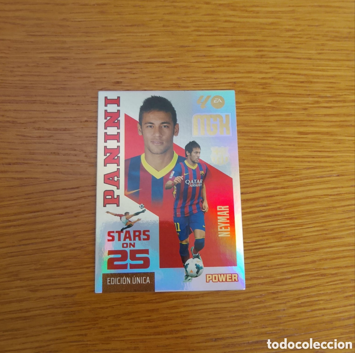 Football Stickers: 446 P NEYMAR STARS ON 25 POWER MEGACRACKS 26 27 2026 2027 MGK PANINI