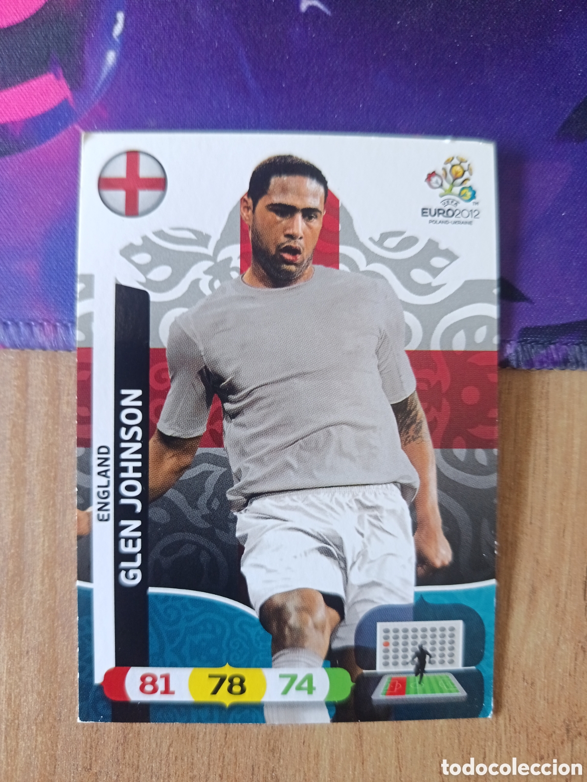 Football Stickers: Glen UEFA EURO 2012 EURO2012 POLONIA UCRANIA ADRENALYN XL PANINI