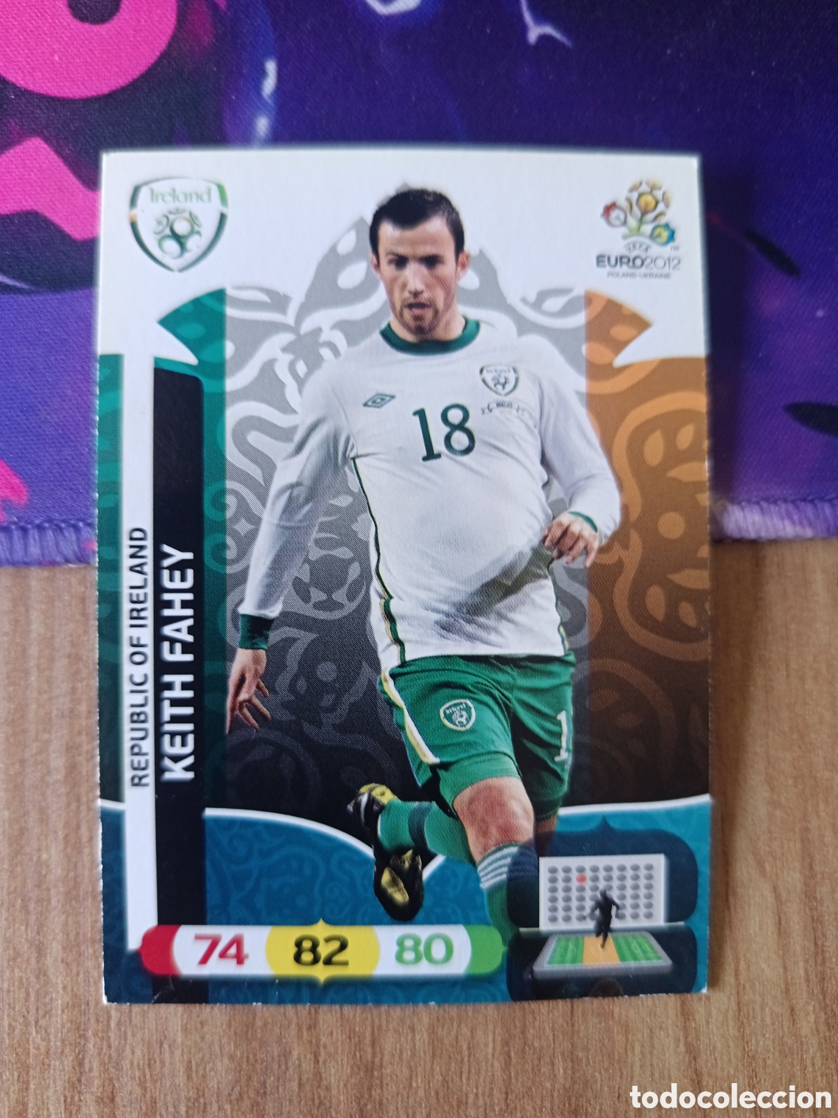 Cromos de f&uacute;tbol: Keith UEFA EURO 2012 EURO2012 POLONIA UCRANIA ADRENALYN XL PANINI
