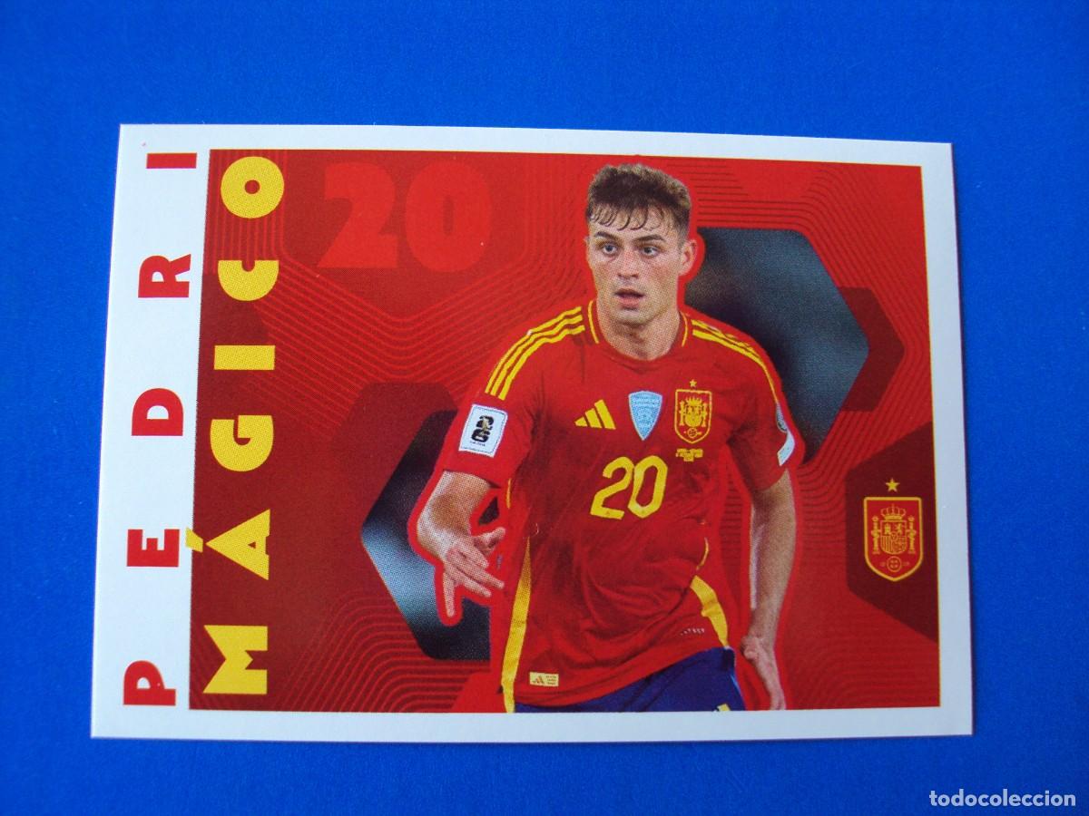 Cromos de f&uacute;tbol: CROMO 69 PEDRI M&Aacute;GICO ESPA&Ntilde;A 2026 CARREFOUR MUNDIAL WORLD CUP SELECCI&Oacute;N ESPA&Ntilde;OLA PANINI NUEVO