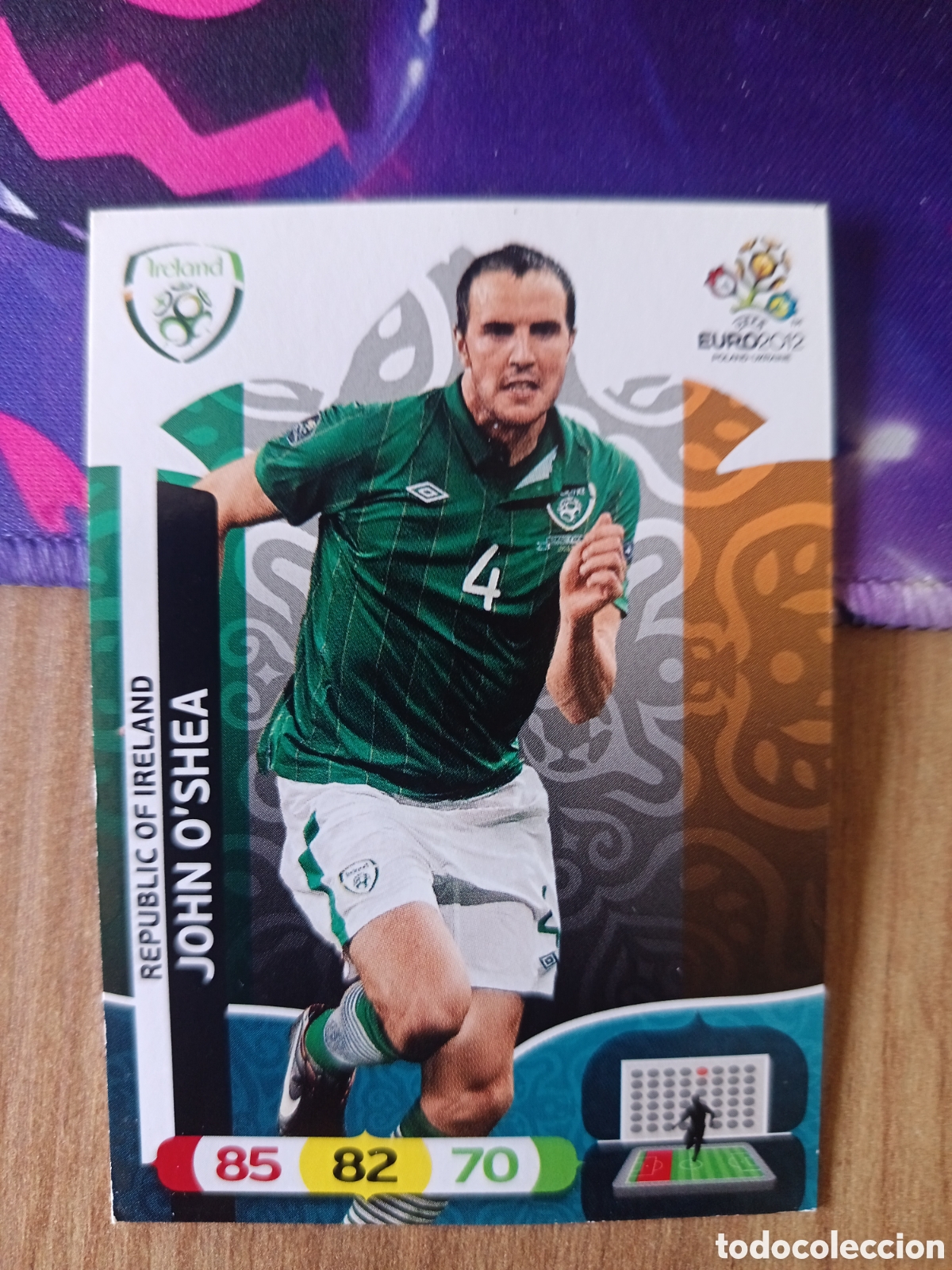Cromos de f&uacute;tbol: Jhohn UEFA EURO 2012 EURO2012 POLONIA UCRANIA ADRENALYN XL PANINI