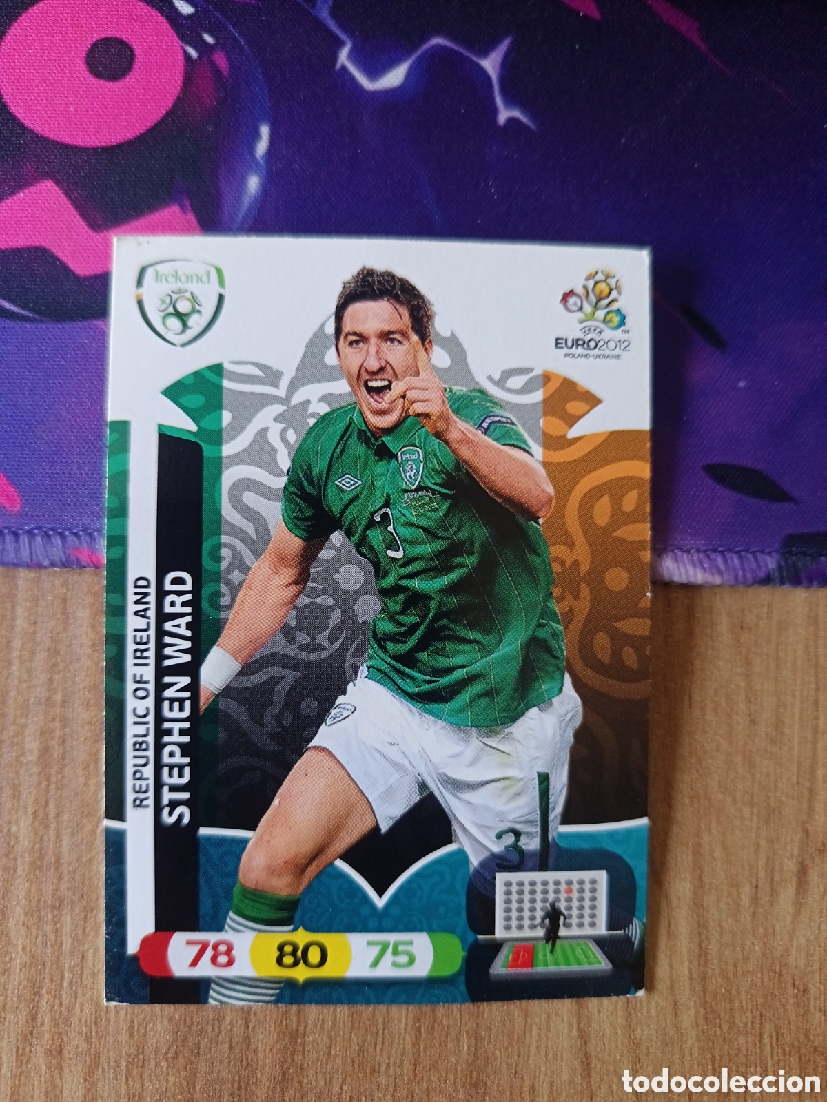 Cromos de f&uacute;tbol: Stephen UEFA EURO 2012 EURO2012 POLONIA UCRANIA ADRENALYN XL PANINI