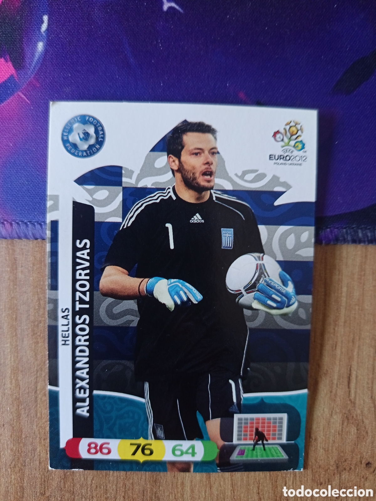Cromos de f&uacute;tbol: Alexandros UEFA EURO 2012 EURO2012 POLONIA UCRANIA ADRENALYN XL PANINI