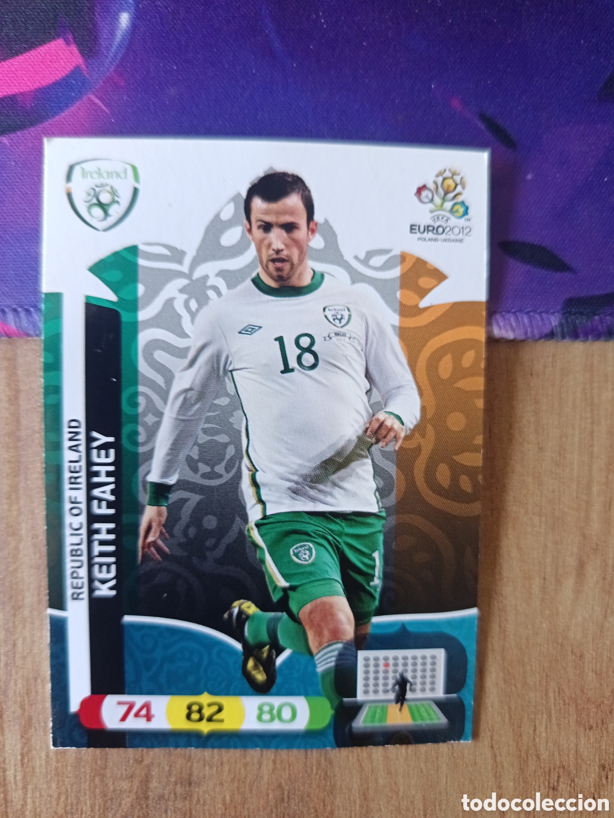 Cromos de f&uacute;tbol: Keith UEFA EURO 2012 EURO2012 POLONIA UCRANIA ADRENALYN XL PANINI