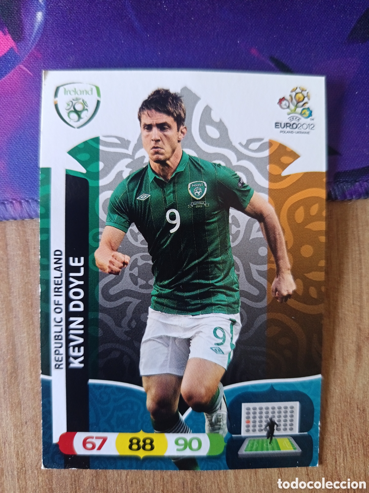 Cromos de f&uacute;tbol: Kevin UEFA EURO 2012 EURO2012 POLONIA UCRANIA ADRENALYN XL PANINI