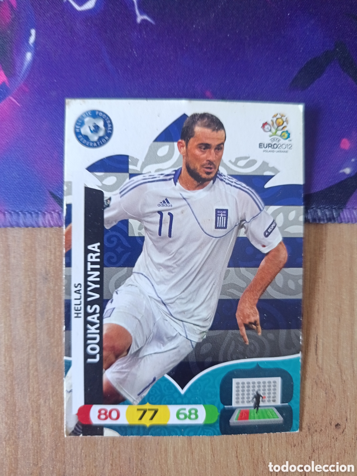 Cromos de f&uacute;tbol: Loukas UEFA EURO 2012 EURO2012 POLONIA UCRANIA ADRENALYN XL PANINI