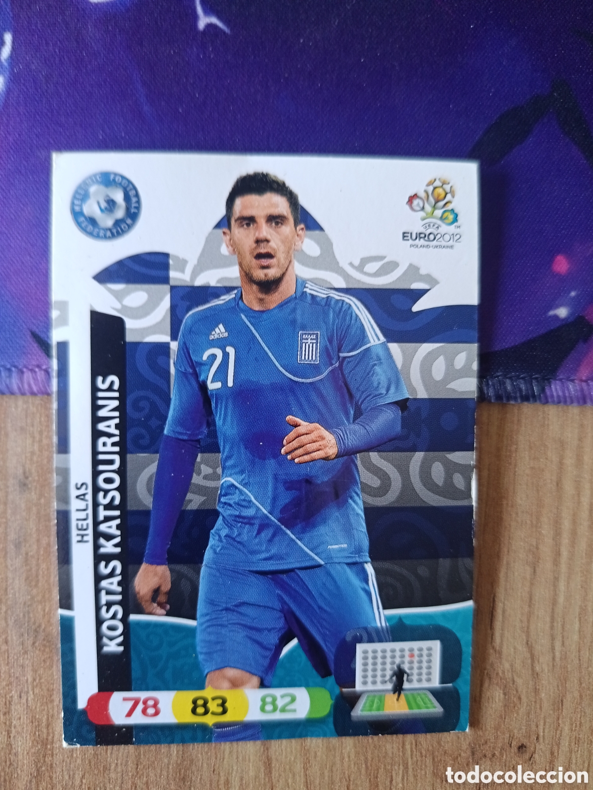 Cromos de f&uacute;tbol: Kostas UEFA EURO 2012 EURO2012 POLONIA UCRANIA ADRENALYN XL PANINI