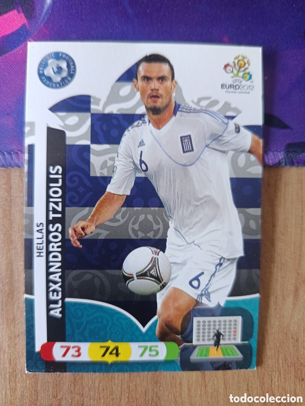 Cromos de f&uacute;tbol: Alexandros UEFA EURO 2012 EURO2012 POLONIA UCRANIA ADRENALYN XL PANINI
