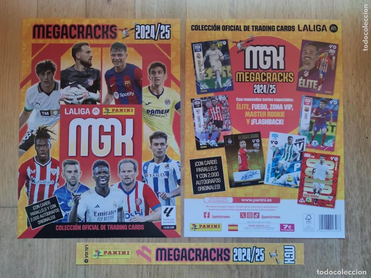 Cromos de f&uacute;tbol: PANINI MEGACRACKS 24/25 2024/2025 - PORTADAS PARA ALBUM ARCHIVADOR