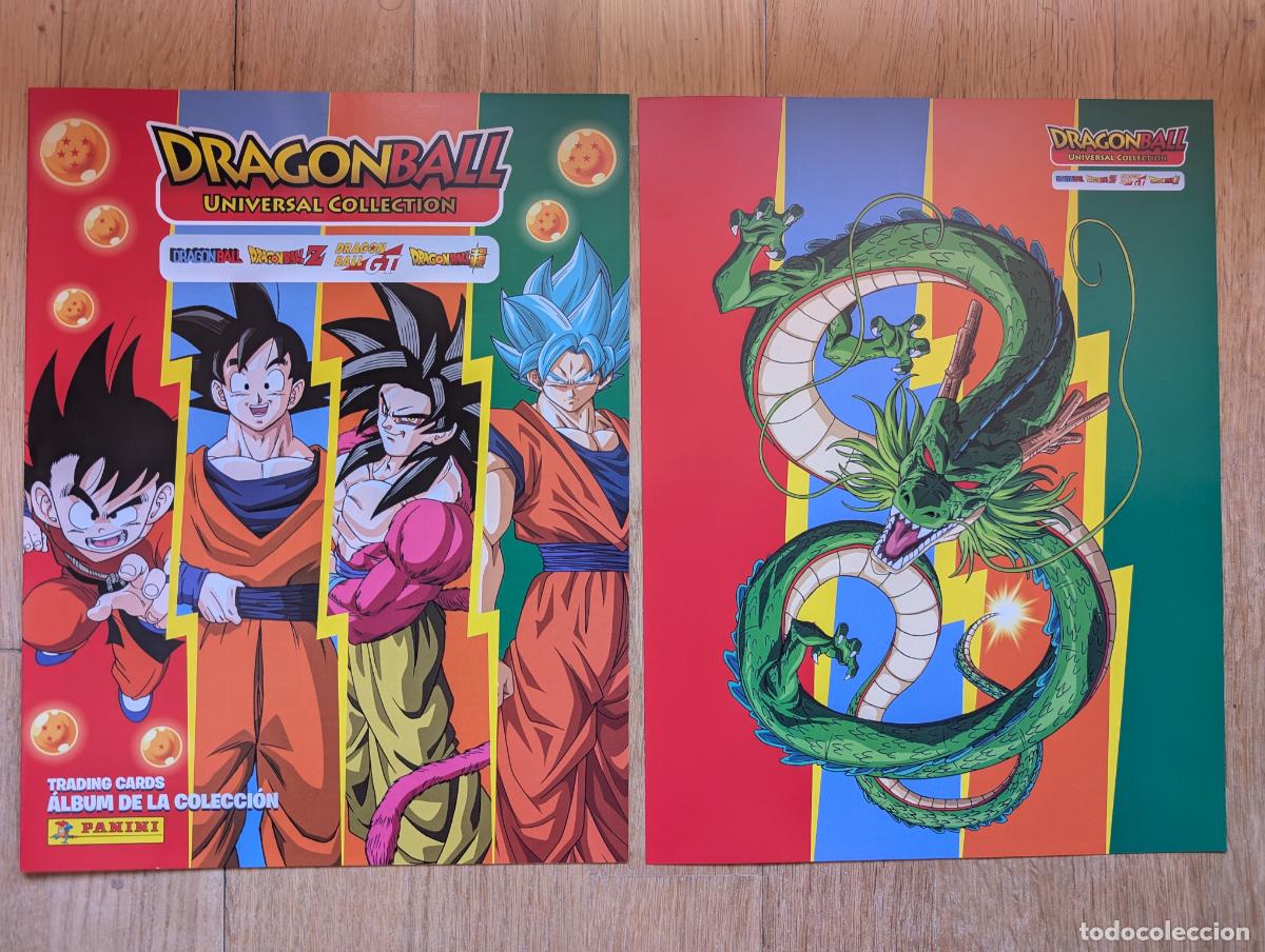 Cromos de f&uacute;tbol: PANINI DRAGON BALL UNIVERSAL COLLECTION - PORTADAS PARA ALBUM ARCHIVADOR