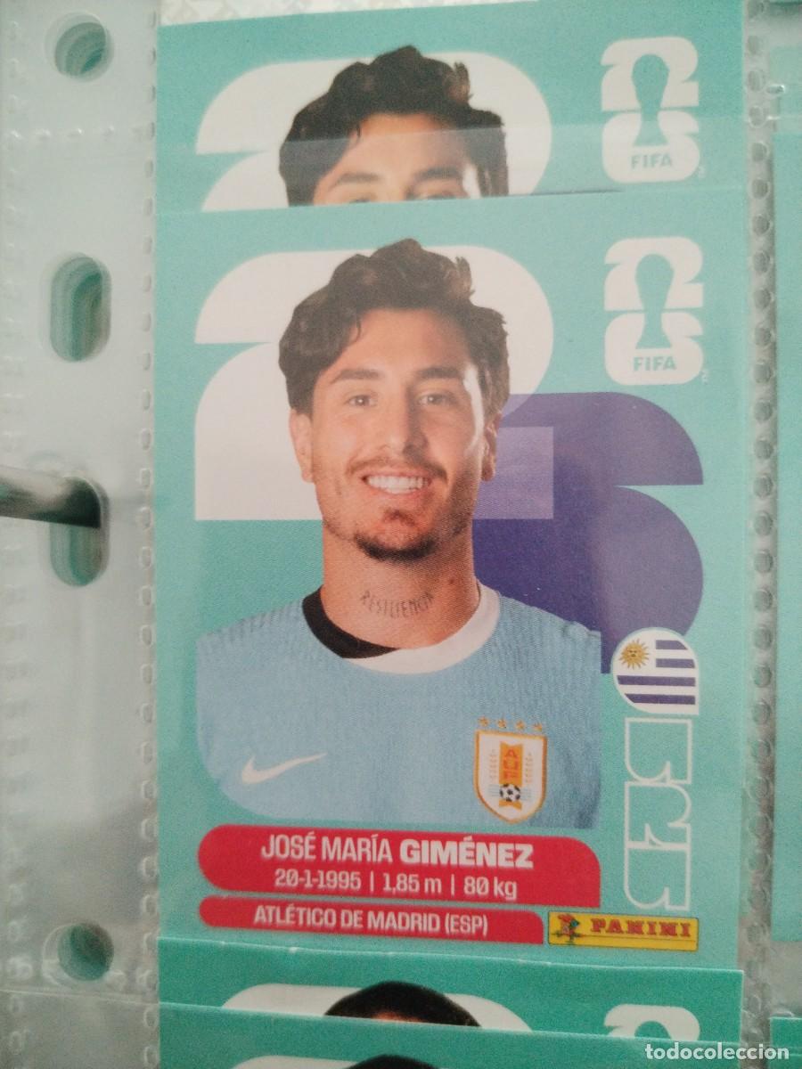 Cromos de f&uacute;tbol: CROMO MUNDIAL 2026 - URUGUAY URU N 5