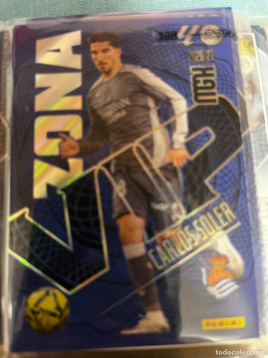 Cromos de Futebol: MEGACRACKS MGK 2026 2027 26 27 PANINI N&ordm; 390 CARLOS SOLER REAL SOCIEDAD ZONA VIP