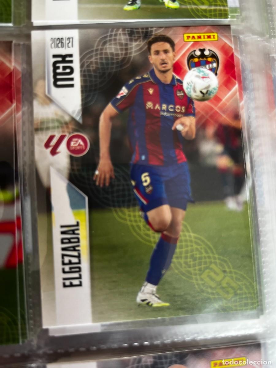 Cromos de Futebol: MEGACRACKS MGK 2026 2027 26 27 PANINI N&ordm; 204 ELGEZABAL LEVANTE
