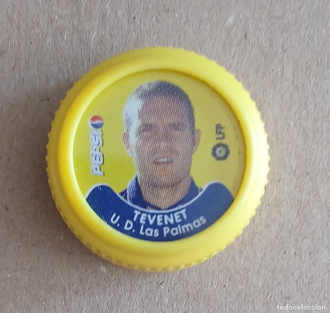 Cromos de f&uacute;tbol: TAP&Oacute;N TEVENET LAS PALMAS PEPSI COLA LFP 2001-2002. Buen estado.