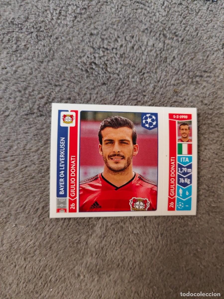 Cromos de f&uacute;tbol: 218 CHAMPIONS LEAGUE 2014 15 GIULIO DONATI BAYER 04 LEVERKUSEN STICKER PANINI 14 2015 UCL AAM