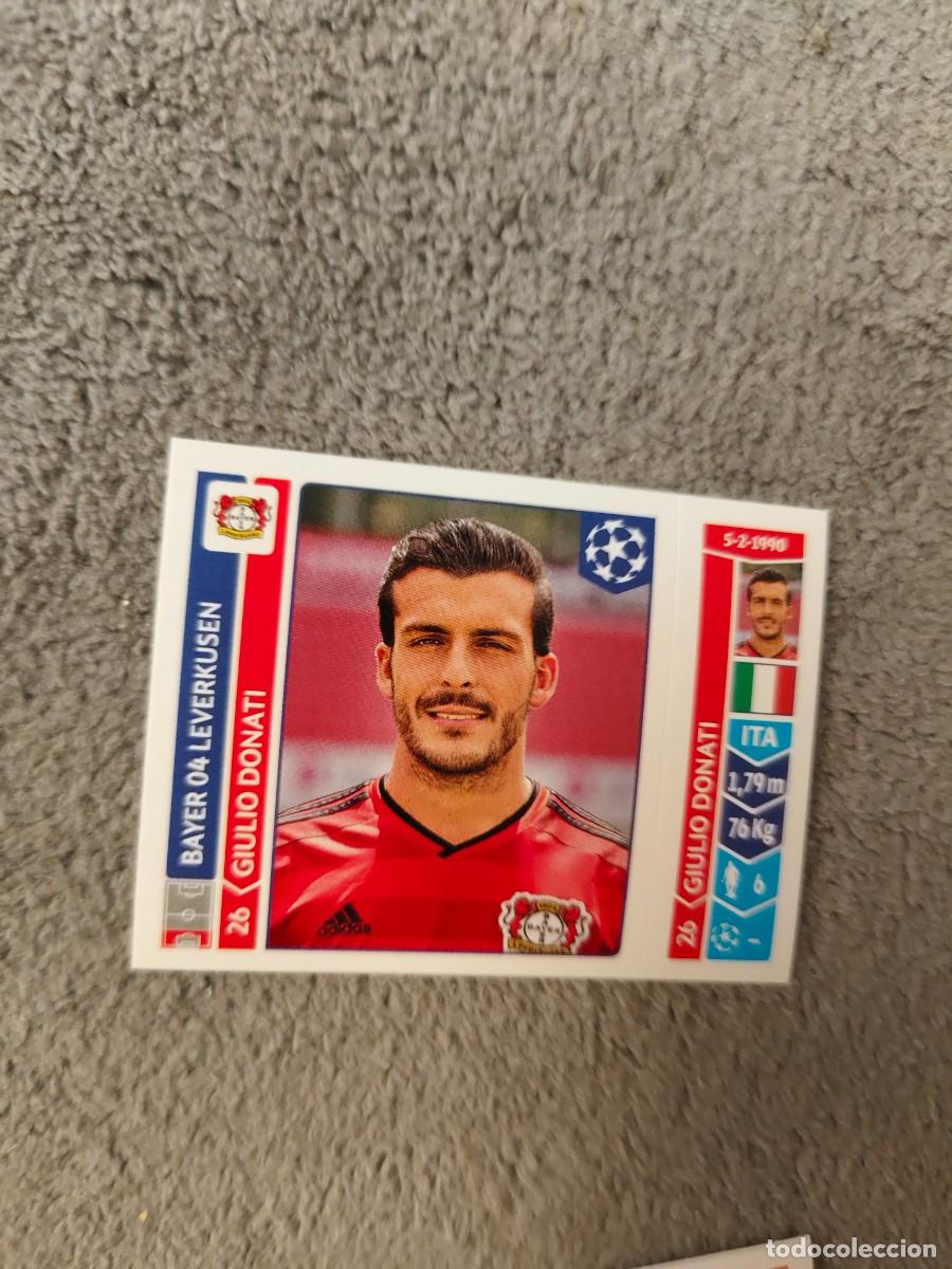 Cromos de f&uacute;tbol: 218 CHAMPIONS LEAGUE 2014 15 GIULIO DONATI BAYER 04 LEVERKUSEN STICKER PANINI 14 2015 UCL AAM