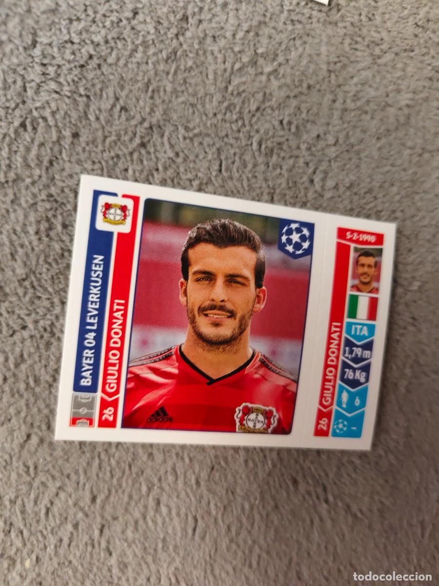 Cromos de f&uacute;tbol: 218 CHAMPIONS LEAGUE 2014 15 GIULIO DONATI BAYER 04 LEVERKUSEN STICKER PANINI 14 2015 UCL AAM