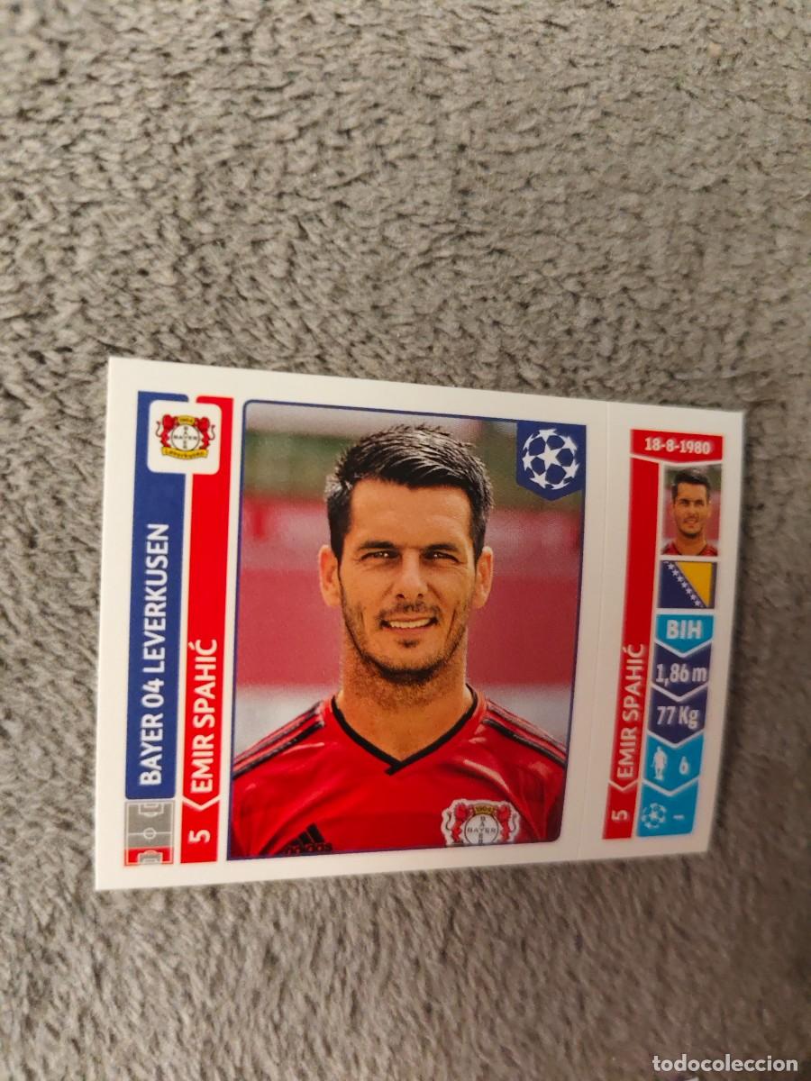 Cromos de Futebol: 219 CHAMPIONS LEAGUE 2014 15 EMIR SPAHIĆ BAYER 04 LEVERKUSEN STICKER PANINI 14 2015 UCL AAM