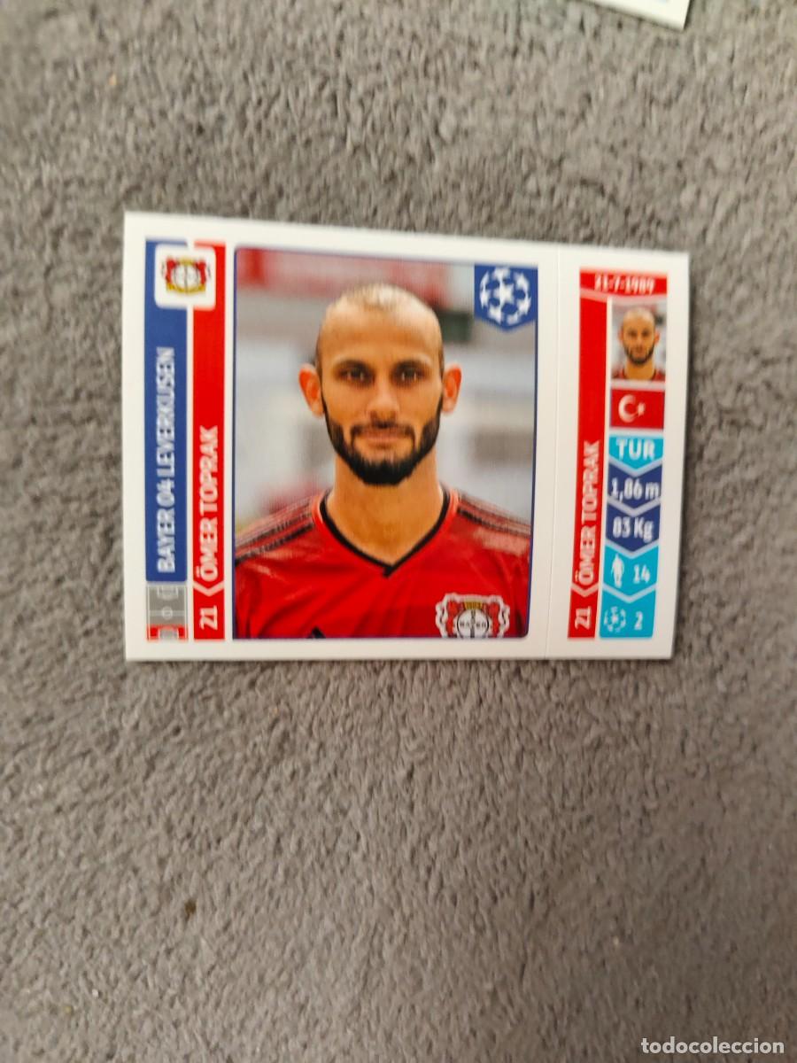 Cromos de Futebol: 220 CHAMPIONS LEAGUE 2014 15 &Ouml;MER TOPRAK BAYER 04 LEVERKUSEN STICKER PANINI 14 2015 UCL AAM