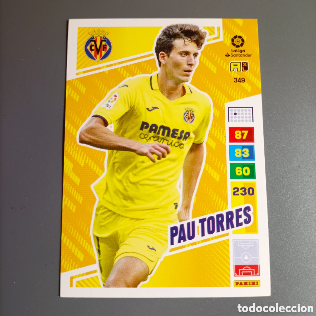 Cromos de f&uacute;tbol: ADRENALYN. LIGA 2022-2023 (ATHLETIC) №349 PAU TORRES