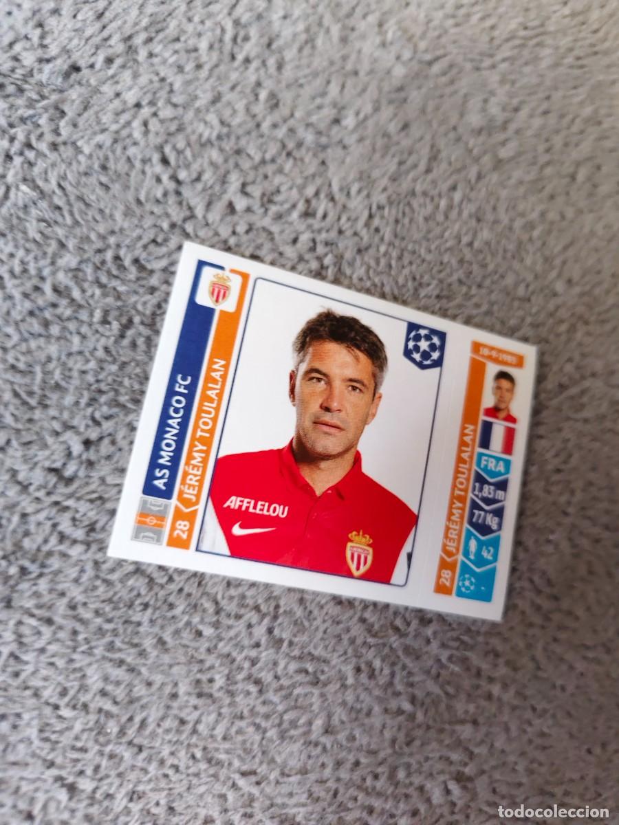 Cromos de f&uacute;tbol: 241 CHAMPIONS LEAGUE 2014 15 J&Eacute;R&Eacute;MY TOULALAN AS MONACO FC STICKER PANINI 14 2015 UCL AAM