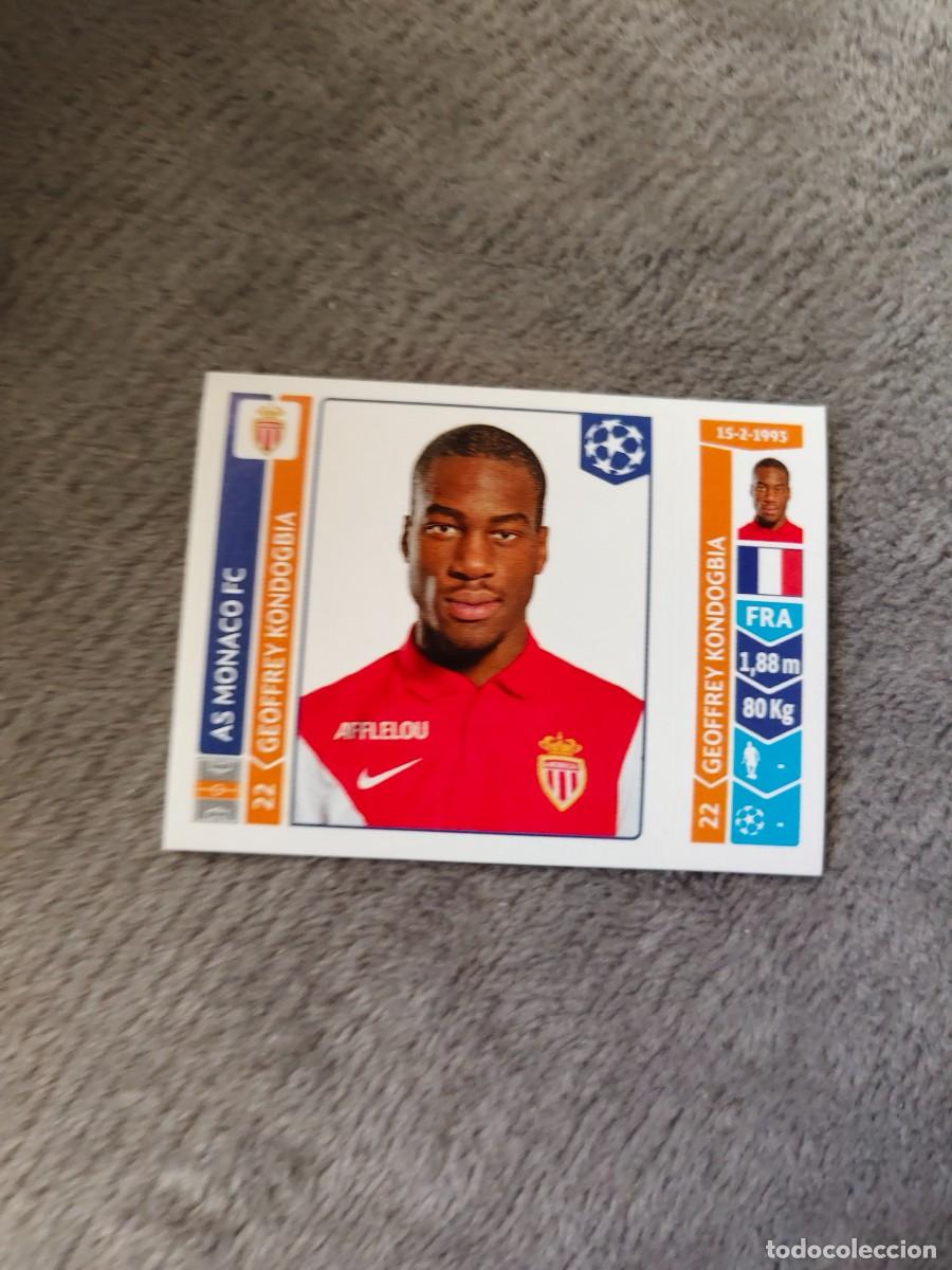 Cromos de f&uacute;tbol: 242 CHAMPIONS LEAGUE 2014 15 GEOFFREY KONDOGBIA AS MONACO FC STICKER PANINI 14 2015 UCL AAM