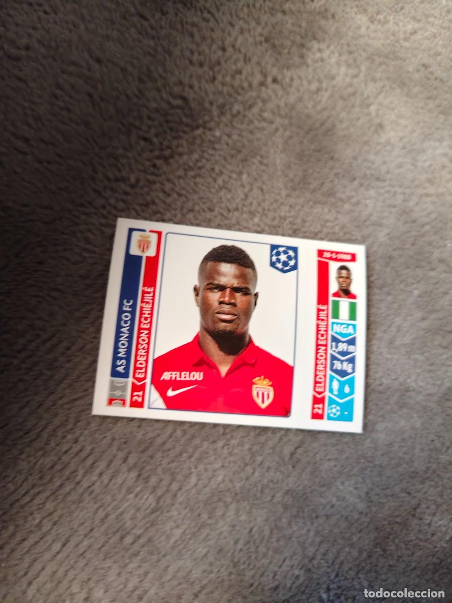 Cromos de f&uacute;tbol: 247 CHAMPIONS LEAGUE 2014 15 ELDERSON ECHI&Eacute;JIL&Eacute; AS MONACO FC STICKER PANINI 14 2015 UCL AAM