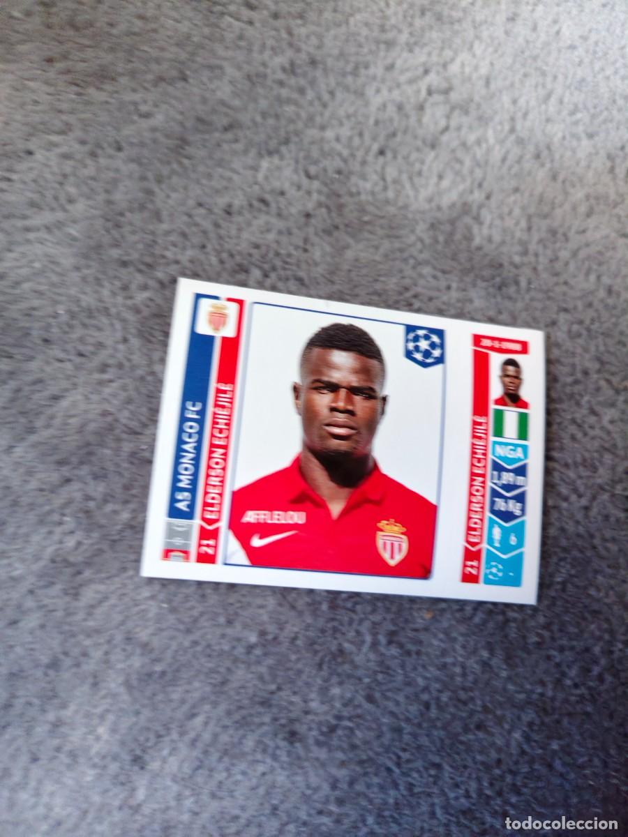 Cromos de f&uacute;tbol: 247 CHAMPIONS LEAGUE 2014 15 ELDERSON ECHI&Eacute;JIL&Eacute; AS MONACO FC STICKER PANINI 14 2015 UCL AAM