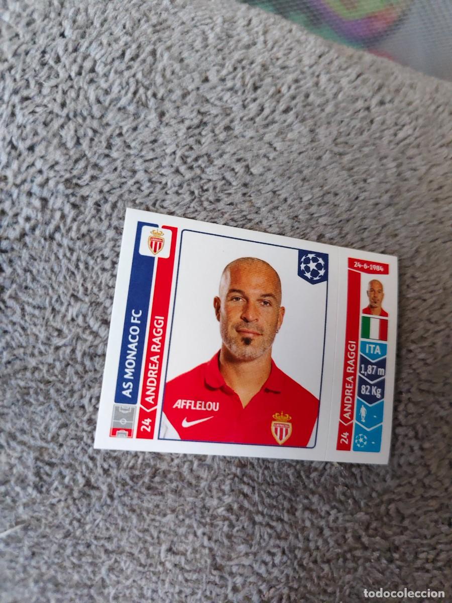 Cromos de f&uacute;tbol: 248 CHAMPIONS LEAGUE 2014 15 ANDREA RAGGI AS MONACO FC STICKER PANINI 14 2015 UCL AAM