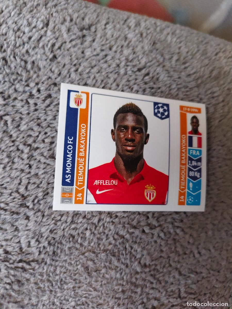 Cromos de f&uacute;tbol: 249 CHAMPIONS LEAGUE 2014 15 TIEMOU&Eacute; BAKAYOKO AS MONACO FC STICKER PANINI 14 2015 UCL AAM