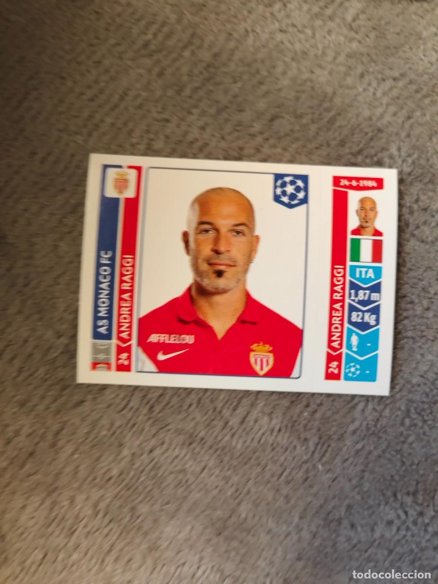 Cromos de f&uacute;tbol: 248 CHAMPIONS LEAGUE 2014 15 ANDREA RAGGI AS MONACO FC STICKER PANINI 14 2015 UCL AAM